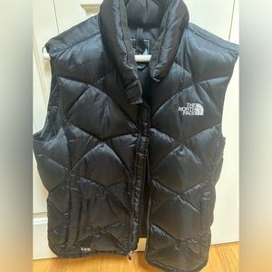 Black North Face Vest